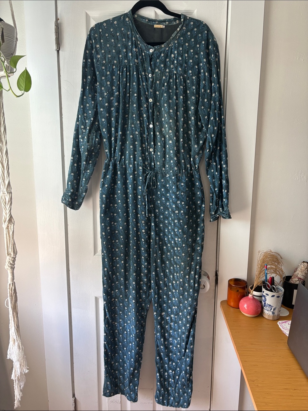 Matta block print jumpsuit